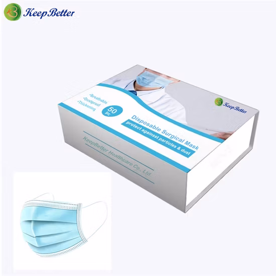Wholesale Blue Surgical Medical Procedure 3 Ply Earloop Safety Face N95 Disposable Ffp2 Mask